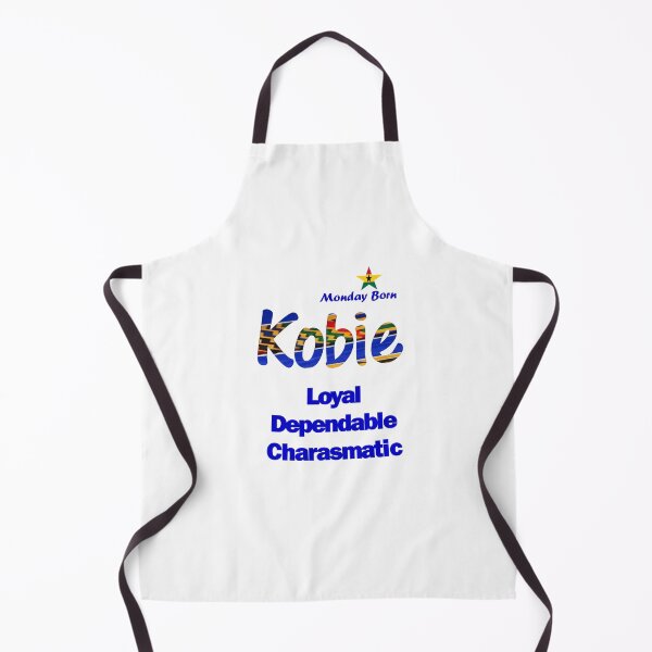 Item preview, Monday Born Ghanaian Male Name 'Kobie' in Blue designed and sold by WhoWeAre.