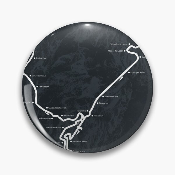 Item preview, Nürburgring Nordschleife - Racetack Map designed and sold by Mapstars.