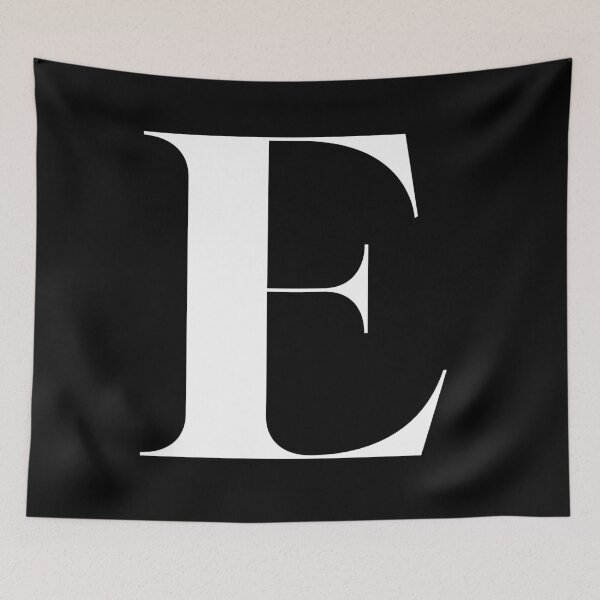 Item preview, Letter E designed and sold by coffeetea2020.