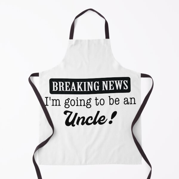 Item preview, Breaking News - I'm Going to be an Uncle! designed and sold by LovenLaughter.