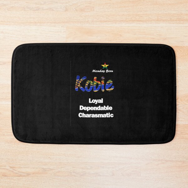 Item preview, Monday Born Ghanaian Male Name 'Kobie' in Blue designed and sold by WhoWeAre.