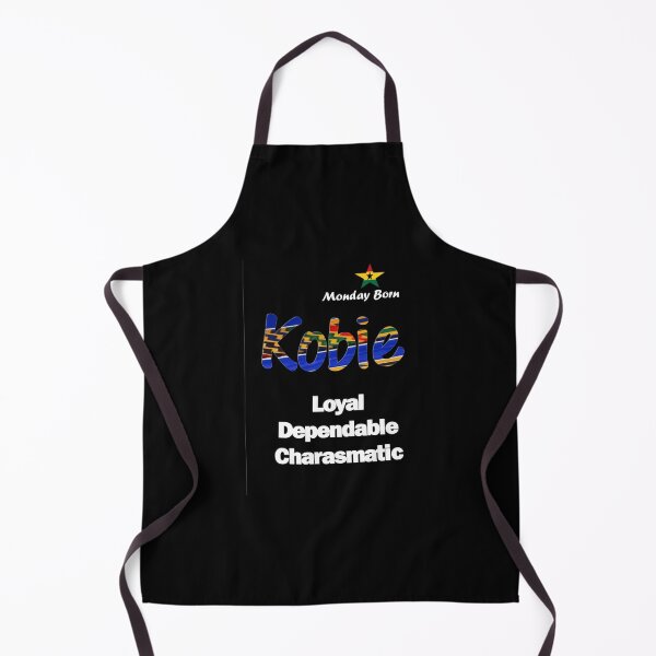 Item preview, Monday Born Ghanaian Male Name 'Kobie' in Blue designed and sold by WhoWeAre.