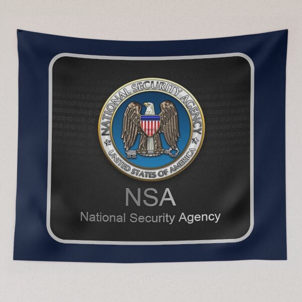 Item preview, NSA NATIONAL SECURITY AGENCY designed and sold by THE AMERICAN TEEVANGELIST.