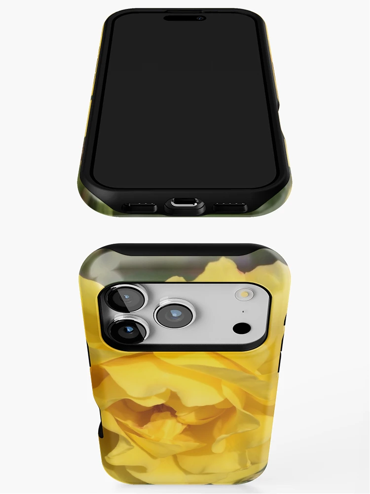 Thumbnail 3 of 4, iPhone Case, Yellow Rose designed and sold by RitazMedia.