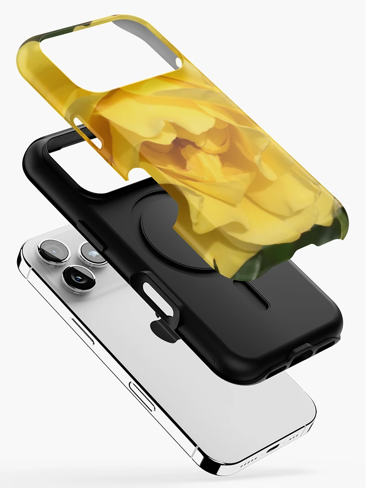 Thumbnail 2 of 4, iPhone Case, Yellow Rose designed and sold by RitazMedia.