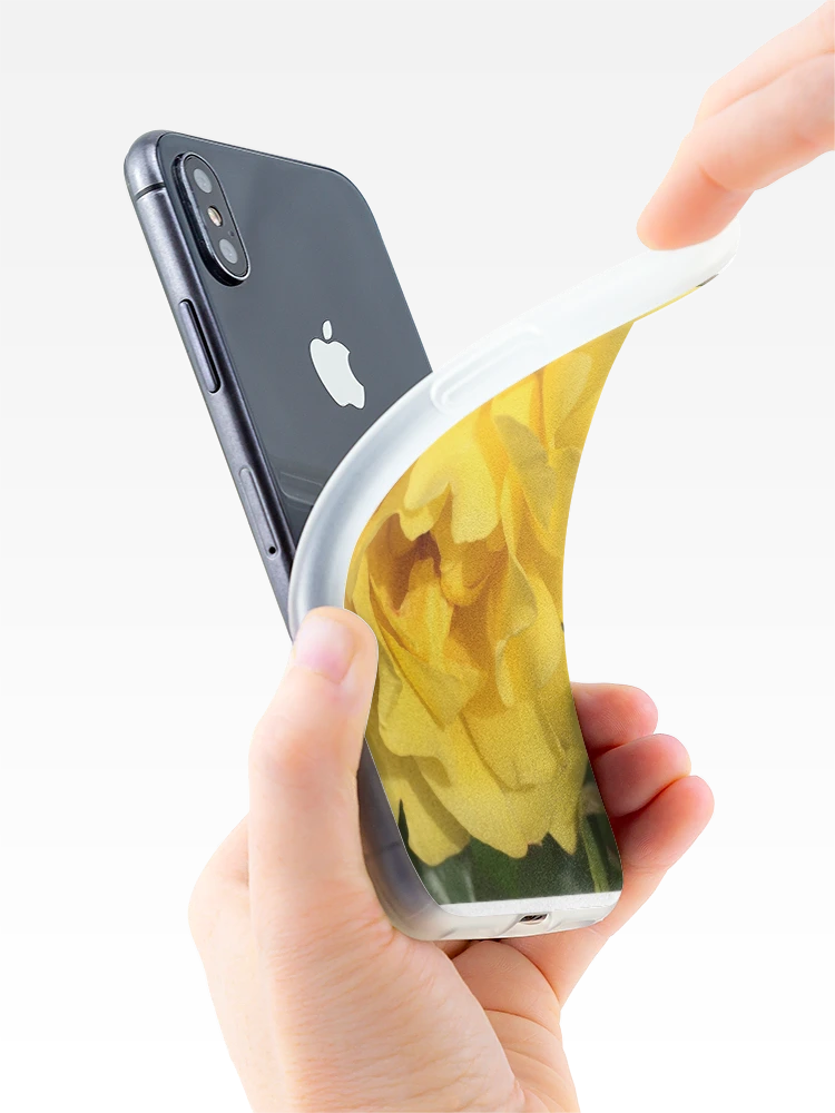 Thumbnail 4 of 5, iPhone Case, Yellow Rose designed and sold by RitazMedia.