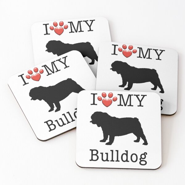 Item preview, Amo a mi bulldog designed and sold by CoolCarVideos.
