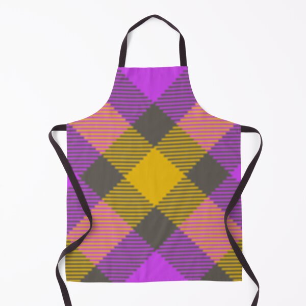 Item preview, Stylish yellow, margenta, gray and yellow tartan designed and sold by DaughterofYah.
