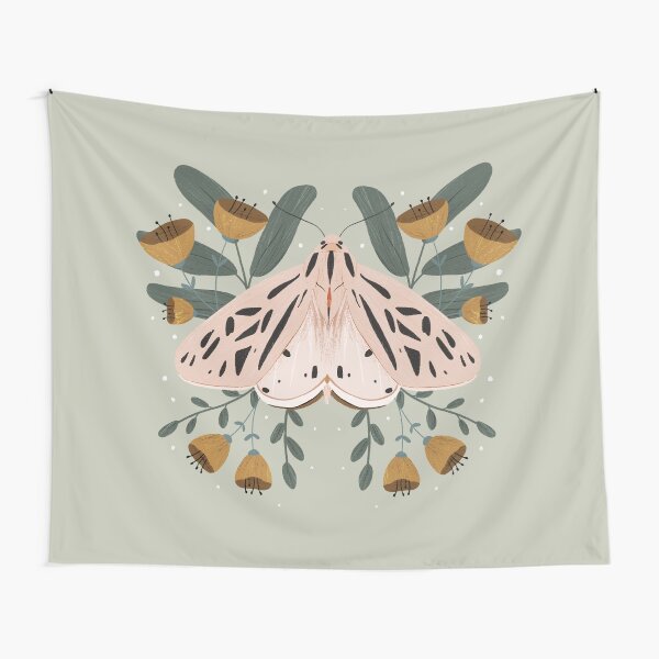 Arge Tiger Moth Tapestry