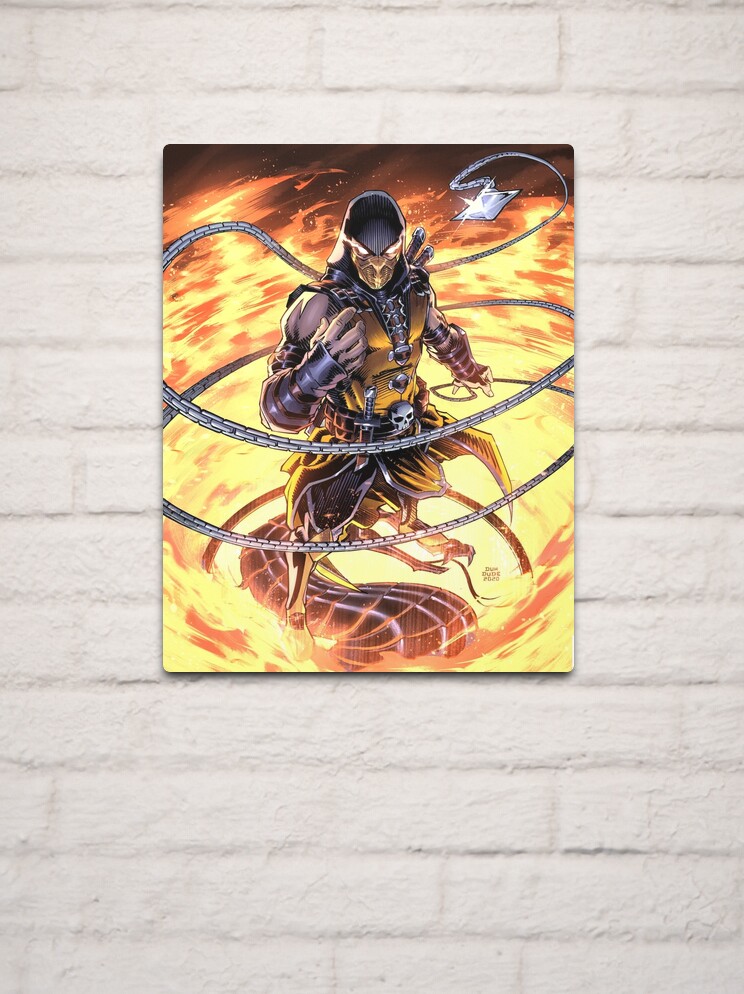Flawless Victory, Mortal Kombat, Mortal Kombat 11 Metal Print for Sale  by surik