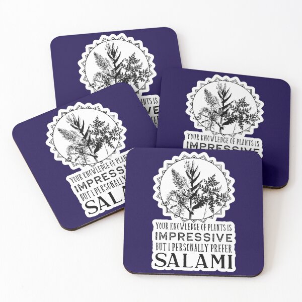 Item preview, You may like plants but i like salami designed and sold by ChatterFox.