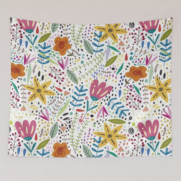 Item preview, floral pattern designed and sold by merchfun2.