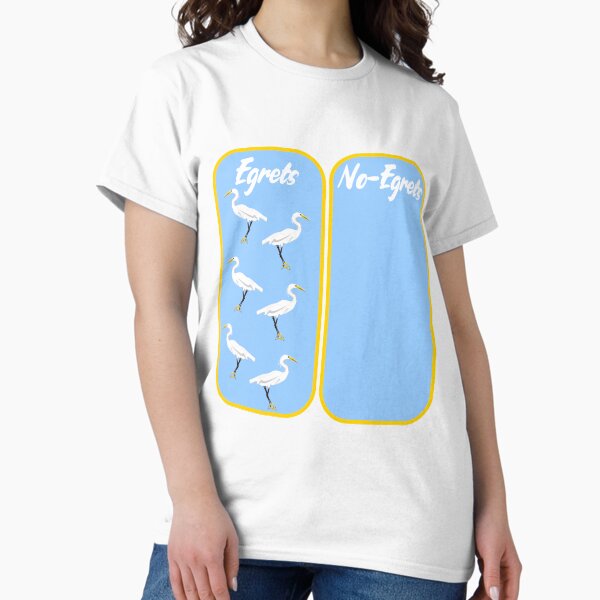 Item preview, No Regrets Egrets designed and sold by piedaydesigns.