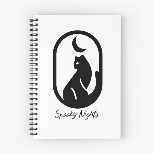 Item preview, Spooky Nights with this black cat designed and sold by LidaRayArt.