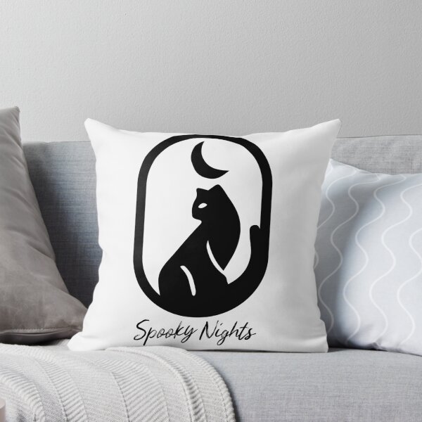 Item preview, Spooky Nights with this black cat designed and sold by LidaRayArt.