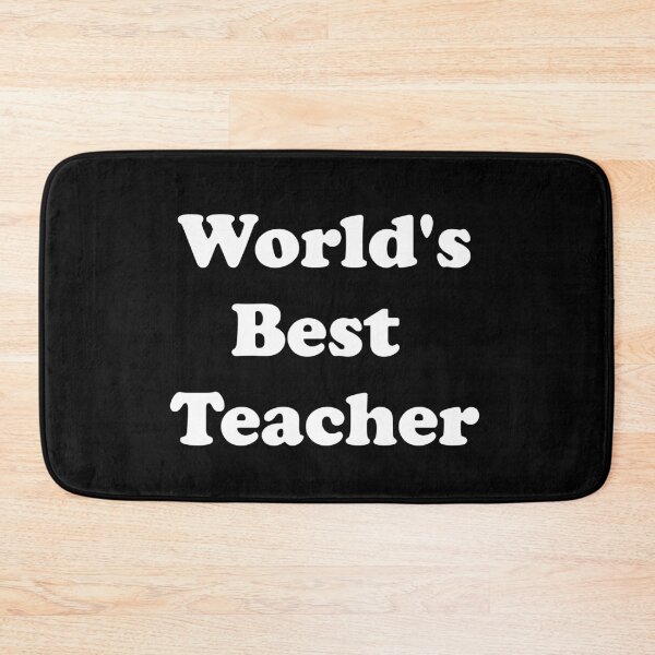 Item preview, World's Best Teacher designed and sold by ThingsByJoy.