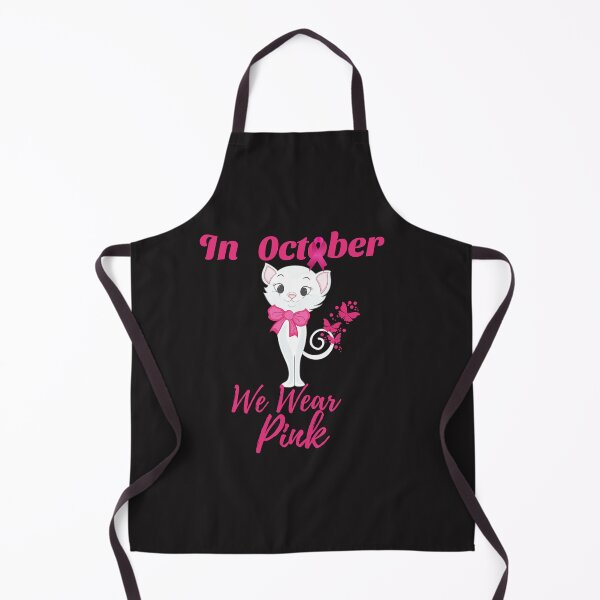 Item preview, Breast Cancer Awareness - Cute Cat in Pink designed and sold by Cancer Support Regal Studio.