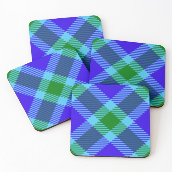 Item preview, Sheek Purple, green, teal tartan designed and sold by DaughterofYah.