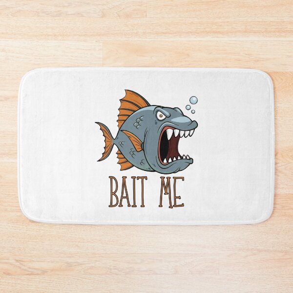 Item preview, Bait Me - Angry Grumpy Fish designed and sold by Kaos Urbanwear.