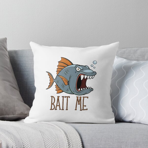 Item preview, Bait Me - Angry Grumpy Fish designed and sold by Kaos Urbanwear.