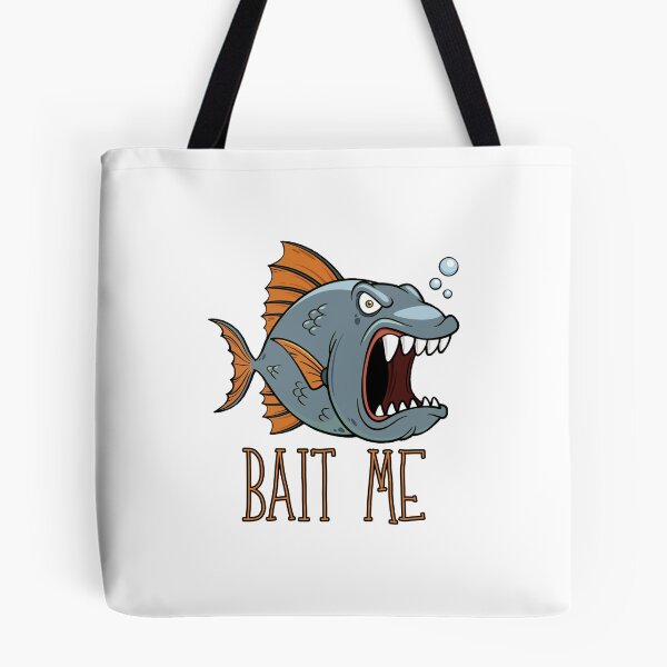 Item preview, Bait Me - Angry Grumpy Fish designed and sold by Kaos Urbanwear.