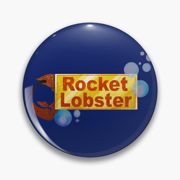 Item preview, Rocket Lobster Comic Logo designed and sold by Shainamation.