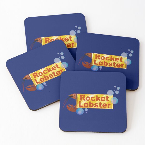 Item preview, Rocket Lobster Comic Logo designed and sold by Shainamation.