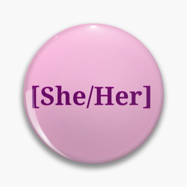 Item preview, she/her pronouns designed and sold by Radioactive1987.