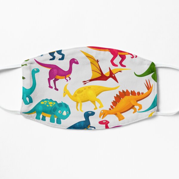 Dino Dinosaur Pattern Mask