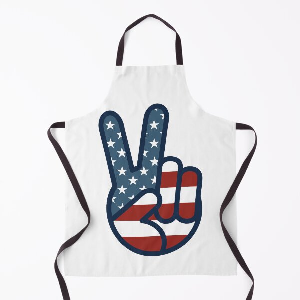 Item preview, Salty-Dog American Flag Peace Sign Icon designed and sold by salty-dog.