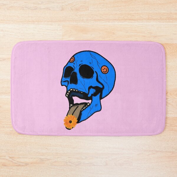 Item preview, Sugar Skull Sticking Tongue Out With a Daisy designed and sold by indiebeetees.