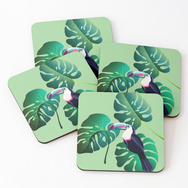Item preview, Botanical  Toucans designed and sold by MarcSabuncu.