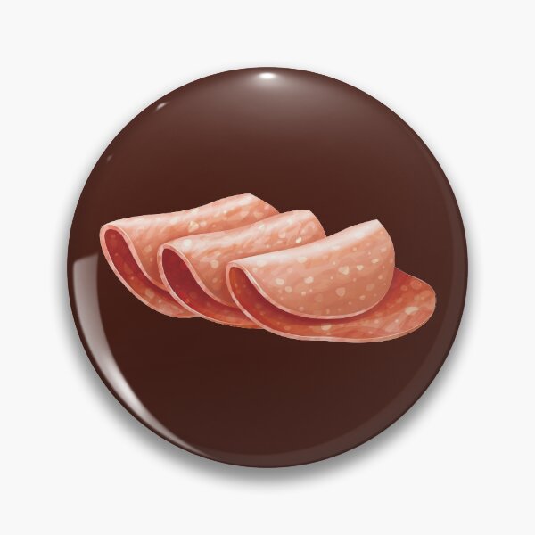 Item preview, Sliced Salami Sausage designed and sold by Alicia Chee.