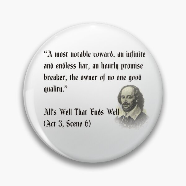 Item preview, Shakespeare Insult Sin Fondo Texto Negro 02 designed and sold by Tasty-Brain.