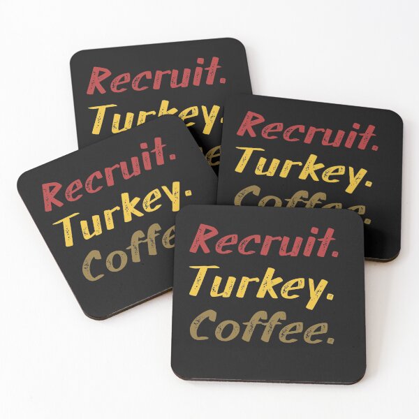 Item preview, Recruit Turkey Coffee  designed and sold by Sweet-A-Dsignz.