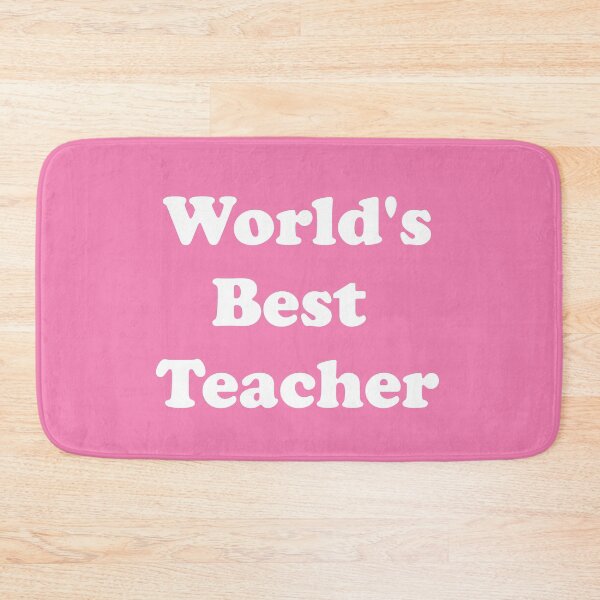 Item preview, World's Best Teacher designed and sold by ThingsByJoy.