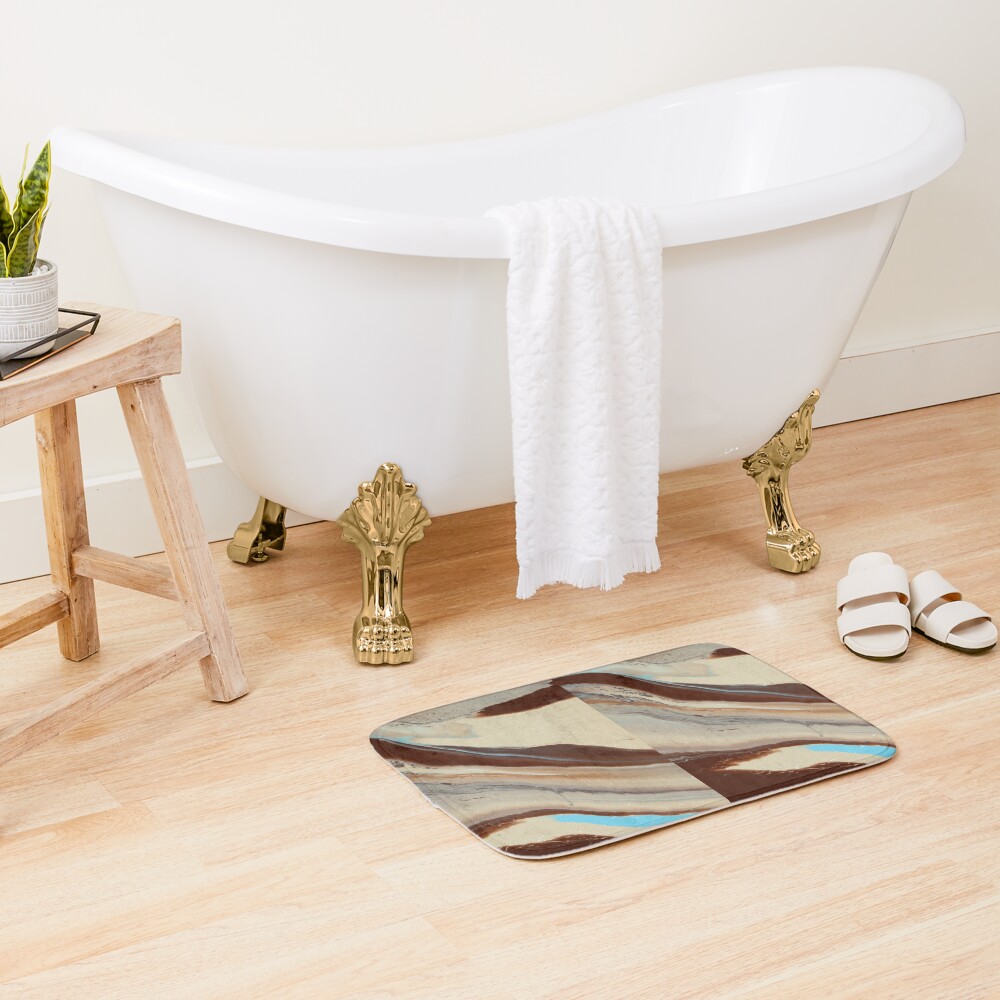 Item preview, Bath Mat designed and sold by cppaintings.