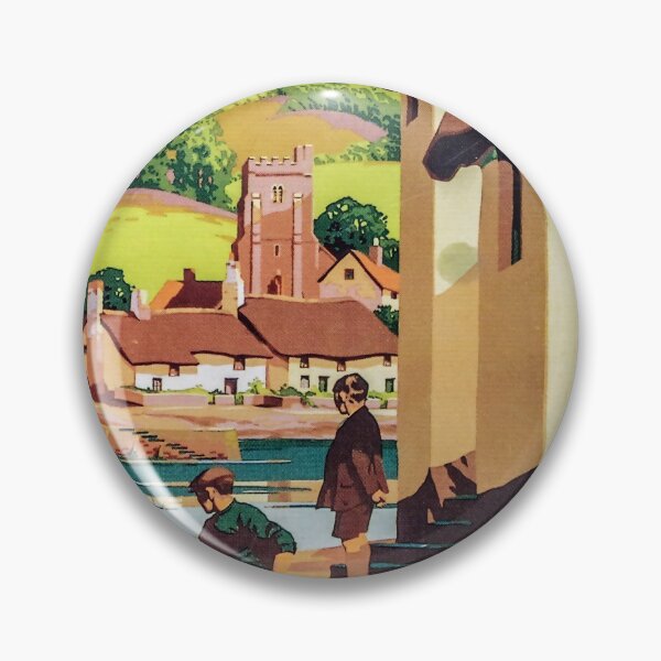 Item preview, Devon retro poster designed and sold by CorasPosters.