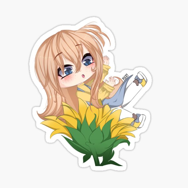 Gacha Blond Boy Gacha Life Art Sticker -  Portugal