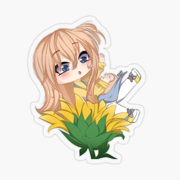 Gacha Blond Boy Gacha Life Art Sticker 