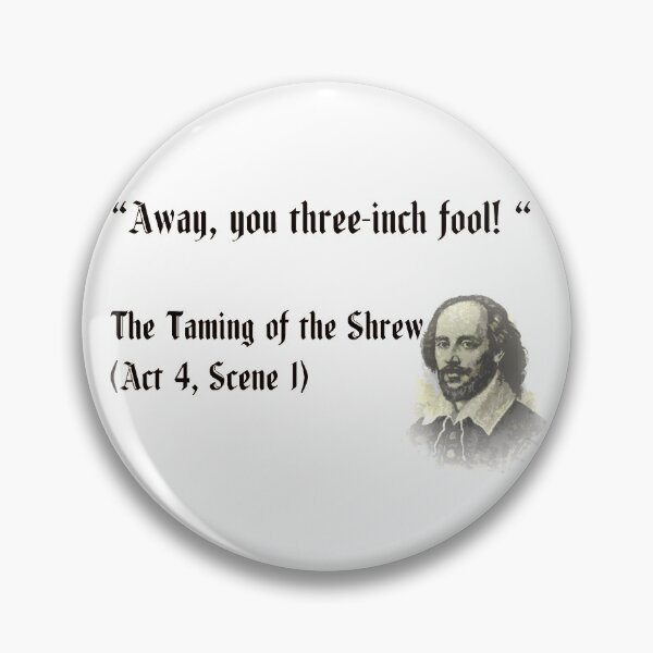 Item preview, Shakespeare Insult Sin Fondo Texto Negro 03 designed and sold by Tasty-Brain.