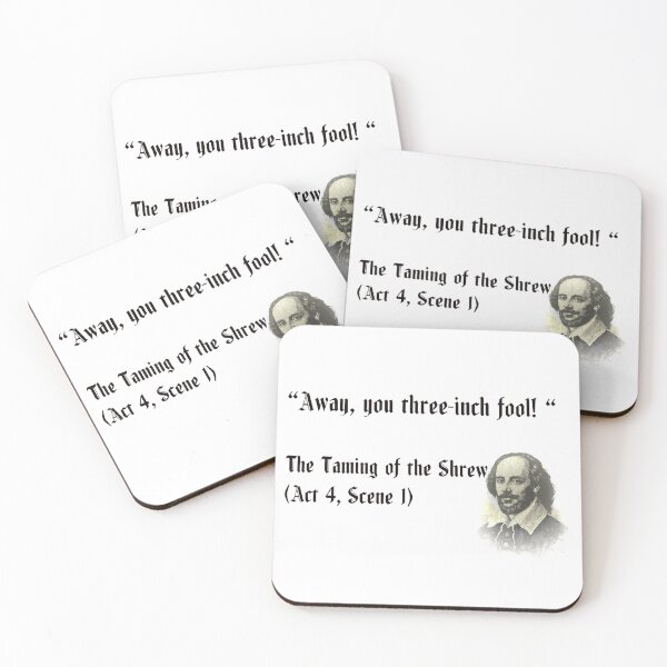 Item preview, Shakespeare Insult No Background Black Text 03 designed and sold by Tasty-Brain.