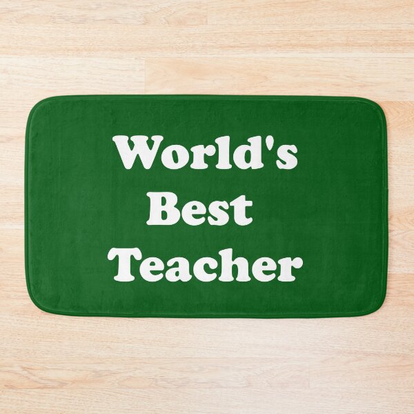 Item preview, World's Best Teacher designed and sold by ThingsByJoy.