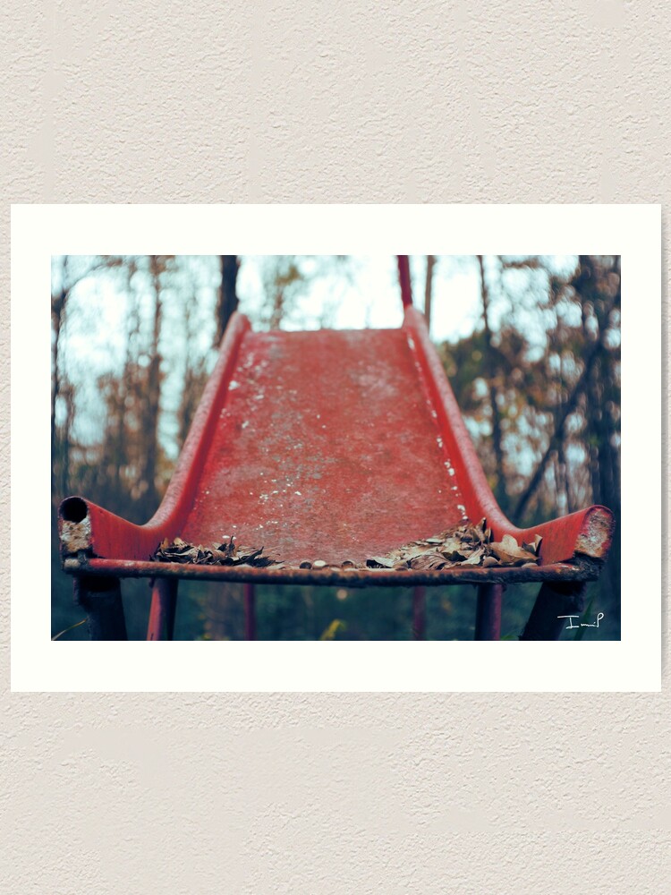 Alternate view of Rusty Slide Art Print