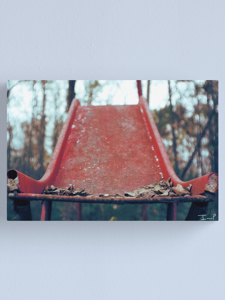 Alternate view of Rusty Slide Canvas Print