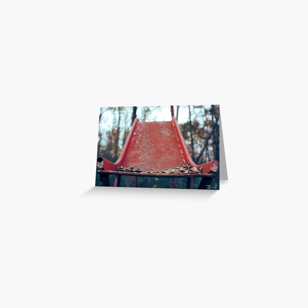Rusty Slide Greeting Card