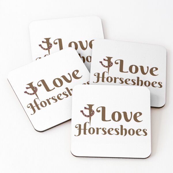 Item preview, I Love Horseshoes designed and sold by 4AllTimes.