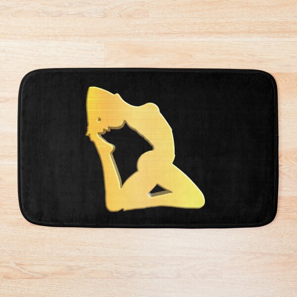 Item preview, Shiny Gold Yoga pose no.1 designed and sold by smARTwork.