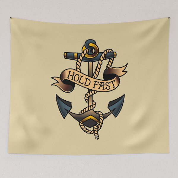 Item preview, Salty-Dog American Traditional Hold Fast Anchor designed and sold by salty-dog.