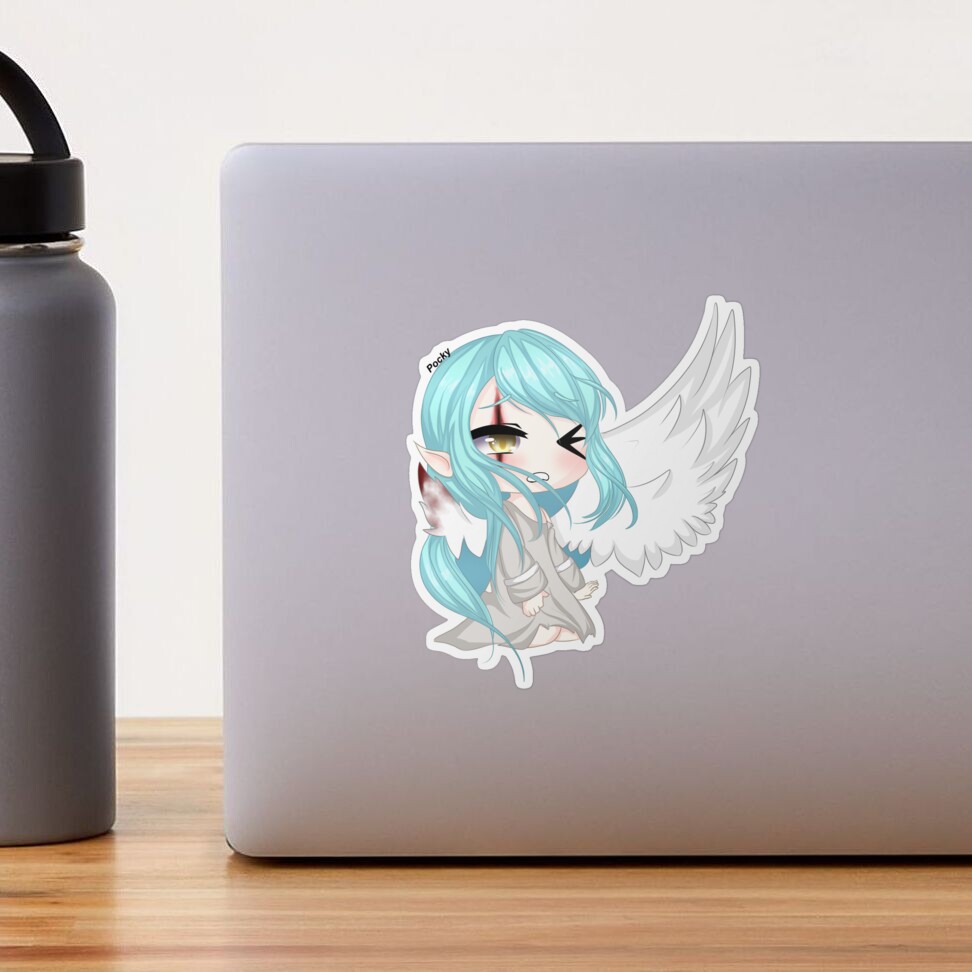 Gacha Broken Wing Angel Gacha Life Art Vinyl Sticker -  Portugal